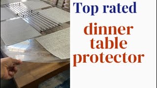 Dining Table Protector or Cover - best and top rated | water proof and heat resistant | Durable