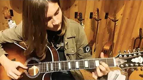 Intro to "Silent Lucidity" by Queensryche on 12 string guitar
