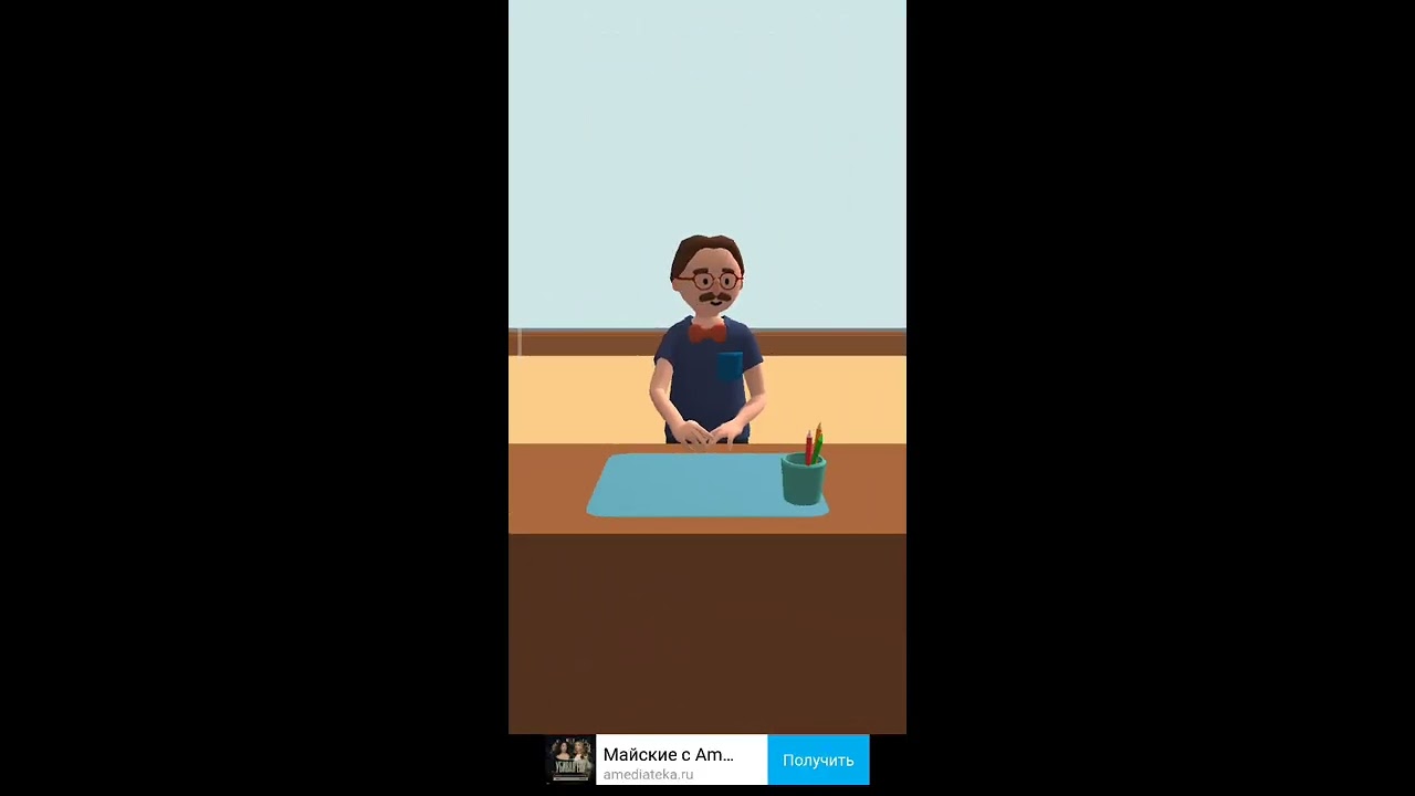 Работаем учителем в игре Teacher Simulator! (МишаХон)