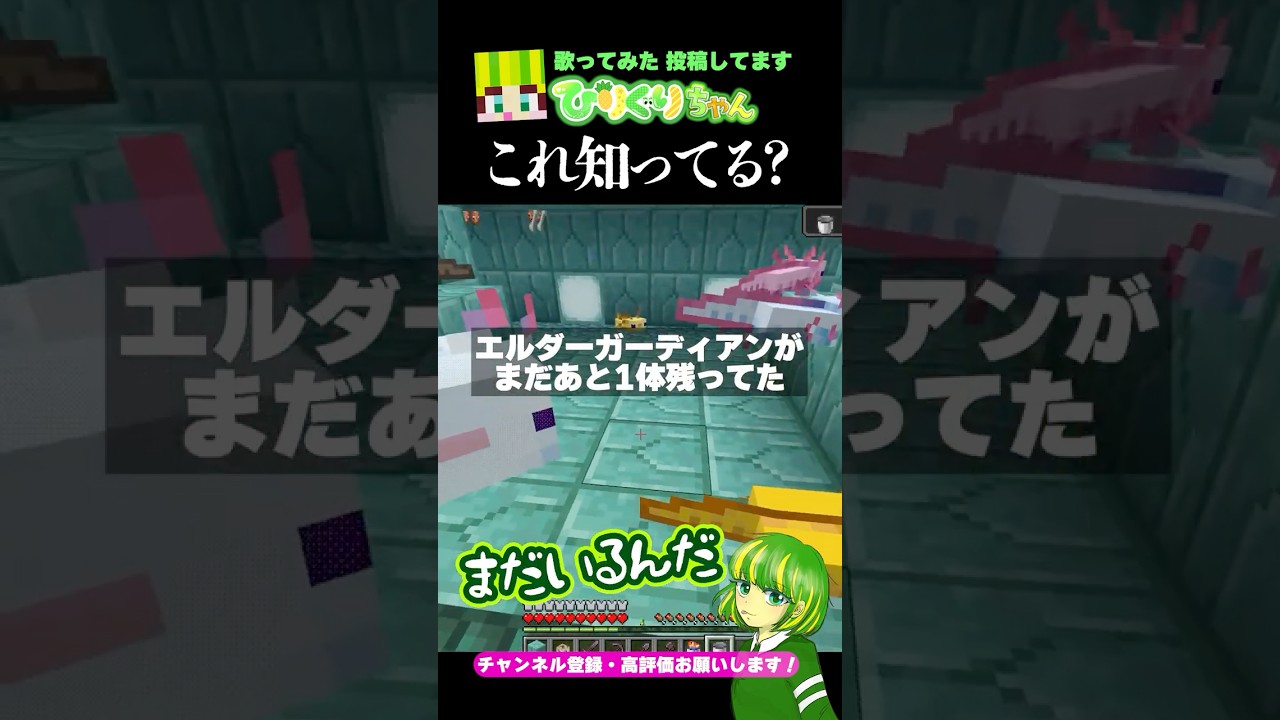 I went to the Ocean Monument with an Axolotl [Hiriguri-chan