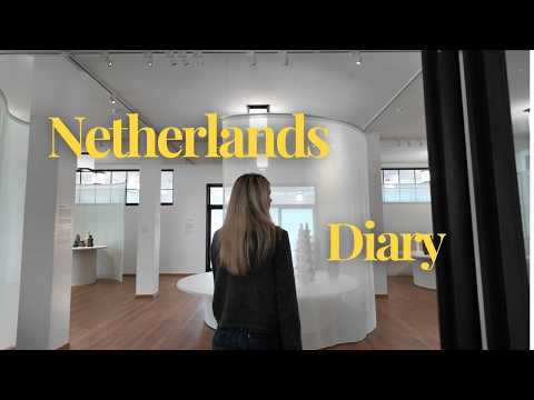 Netherlands vlog 🖼️ new Korean restaurant in Leiden, cafe hopping and Kunstmuseum Den Haag (네덜란드 일기)