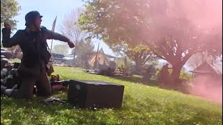 WW2 reenactment German pov medic