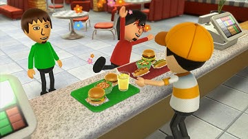 Wii Party U - Wii U - Part 1 - Fast Food Frenzy