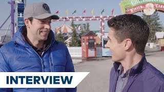 On the set of Shazam! with Zachary Levi, Mark Strong and Jack Dylan Grazer screenshot 3