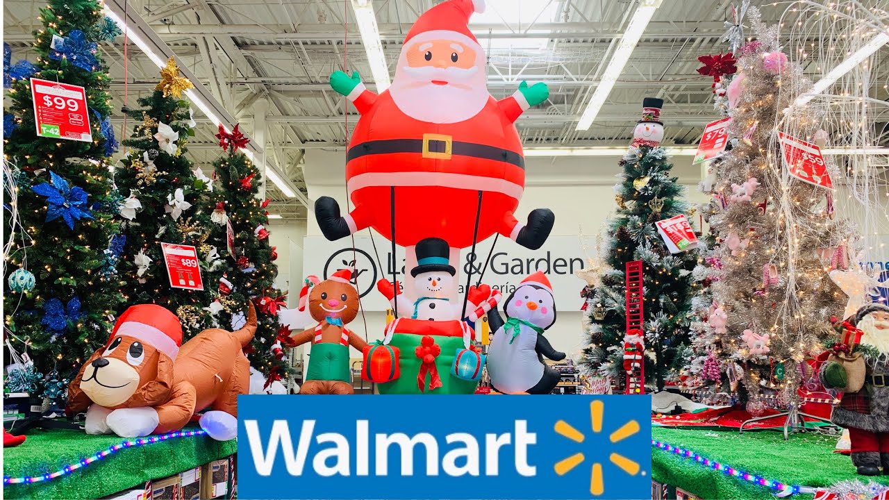 Christmas At Walmart Holiday Edition ⛄️ ️ 🎄 Shop With Me - YouTube