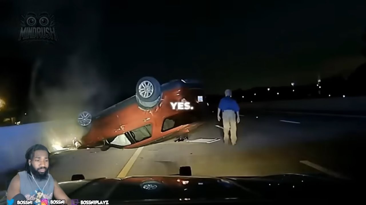 GETTIN OUT THAT JAM! BOSSNI REACTS TO THE CRAZIEST POLICE CHASES CAUGHT ON CAM