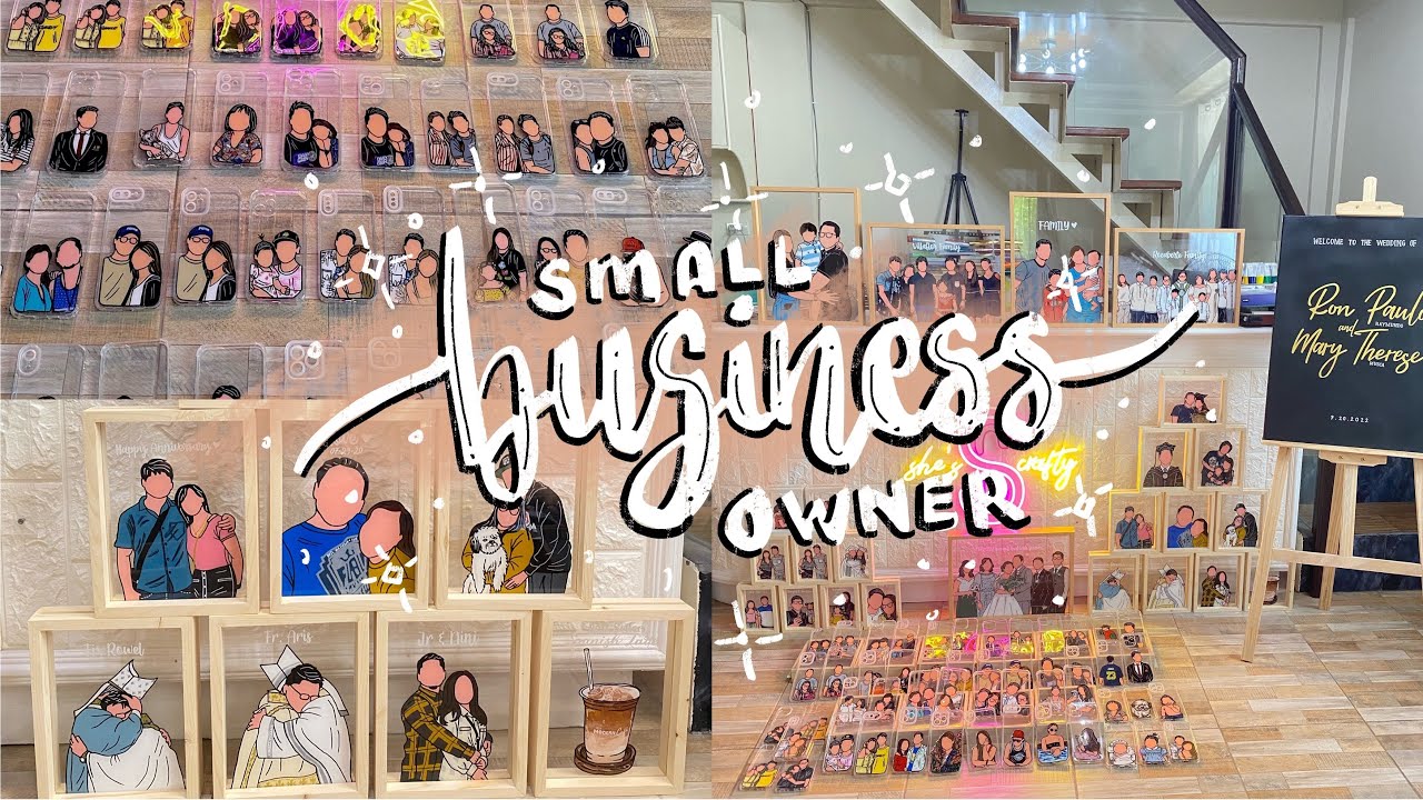 Running My Small Art Business From Home IArt Studio Vlog | Making ...