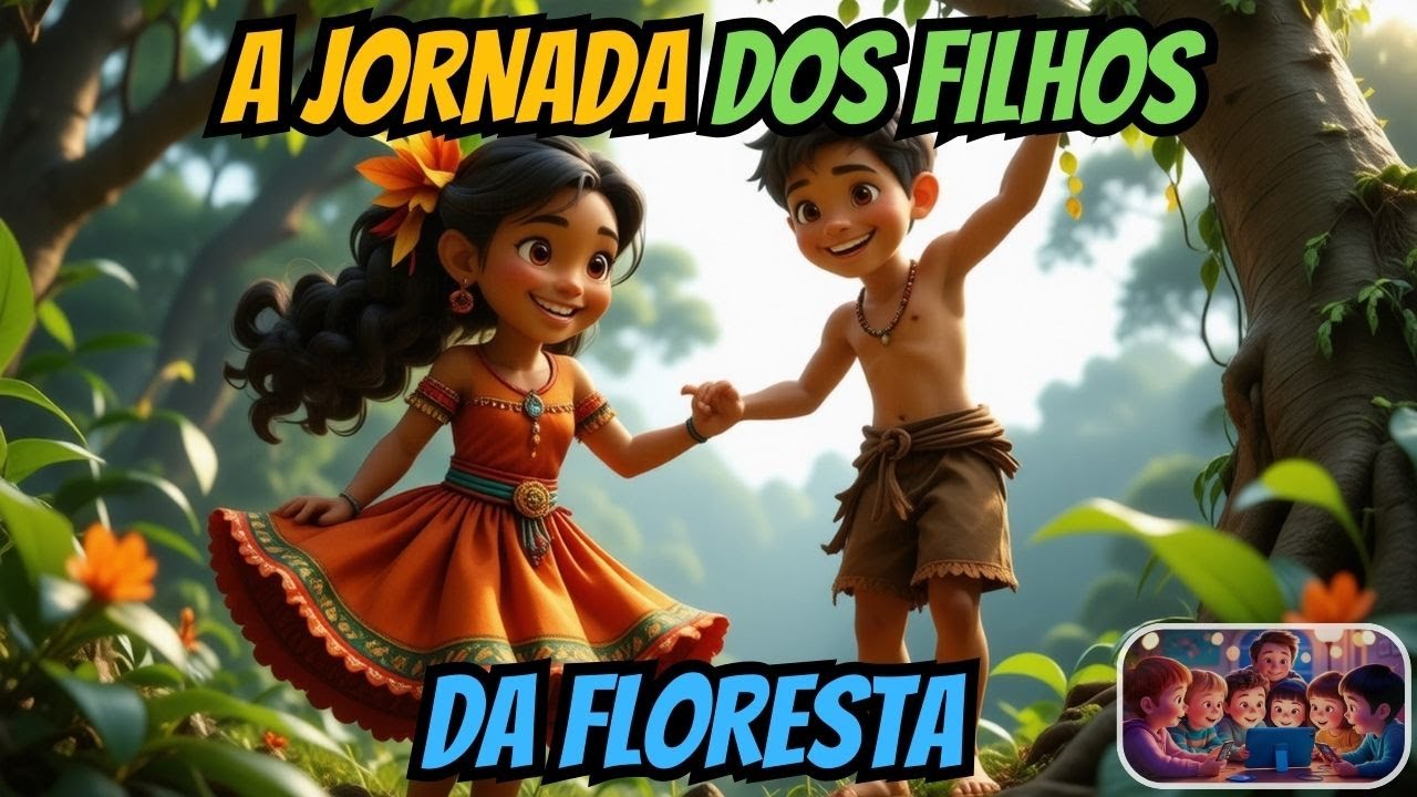 HISTÓRIA INFANTIL - Descubra a Jornada dos Filhos da Floresta - YouTube