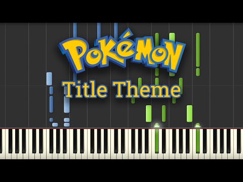 Title Theme - Pokémon Red and Blue (Piano Tutorial)