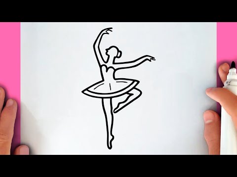 HOW TO DRAW A BALLERINA