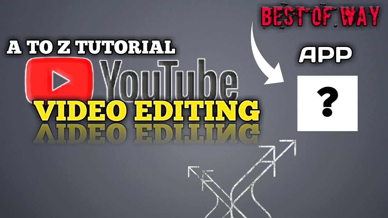 How To Edit YouTube Videos | A To z information YouTube video editing ...