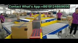 Show muscle & conveyor sorting system, high speed wheel Sorter