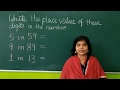 Class 1 Maths ( Place Value of numbers)