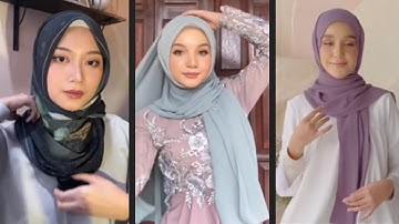 CARA PAKAI TUDUNG SHAWL TERKINI 2023 – TUTORIAL SHAWL SIMPLE KEMAS DAN CANTIK – QotrunNada