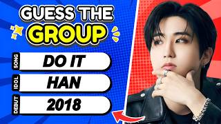 GUESS THE KPOP GROUP BY 3 CLUES! 👀✨ (Song Title + Idol + Debut Year!) | K-Pop Quiz Game 2026