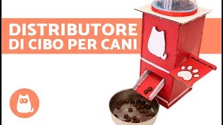 Distributore di cibo per cani FAI DA TE - Lavoretti per cani! - YouTube