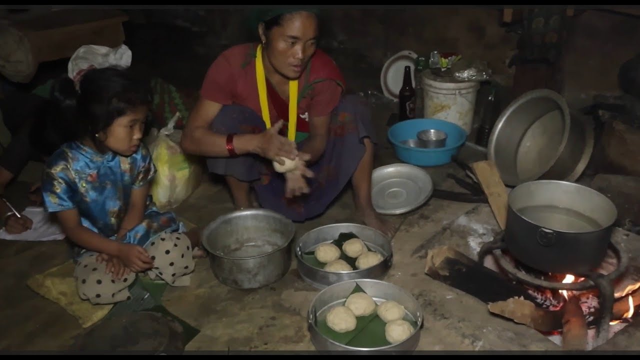 Myvillage official videos EP 1797 || How villagers cook delicious food recipe ? Organic Momo