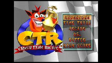 Crash Team Racing: Main Menu