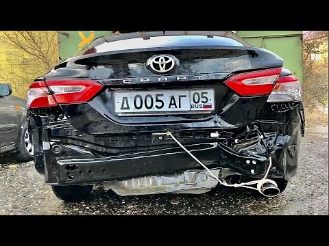 😱КАК ПОЧИНИТЬ «ТОТАЛЬНУЮ» ЗДНЮЮ ПАНЕЛЬ на КАМРИ V70. Как мне удалось, это сделать всё покажу Вам!!!