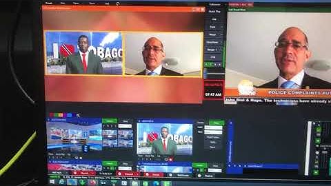 INSIDE VMIX &  ZOOM  TV CONTROL ROOM