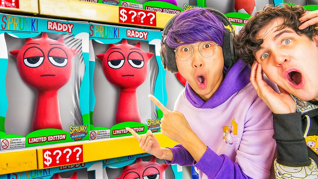 Суперраспаковка игрушек Спрунки! (Сможете угадать цену?!)