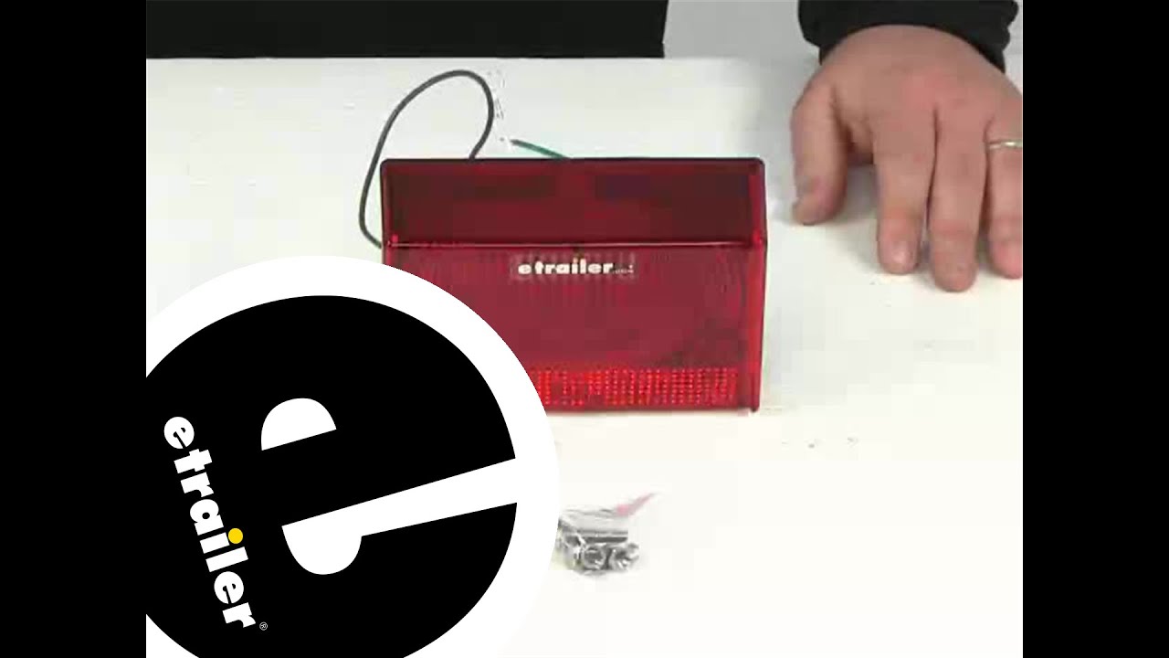 etrailer | All About the Incandescent Tail Light for Trailers over 80" Wide