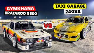 Travis Pastranas Fire-Breathing Subaru Brataroo Vs Taxi Garages 470Hp Nissan 240Sx