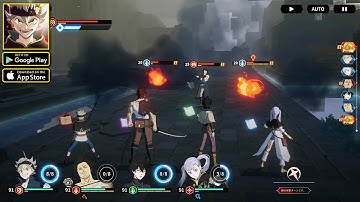 Black Clover Mobile - Android Official Launch Gameplay ( Android/iOS ) 2023!