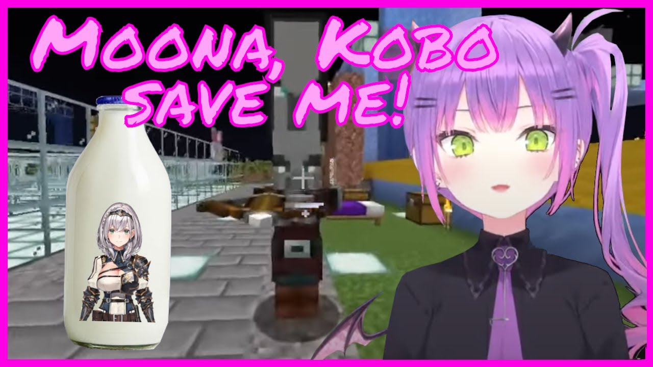 Towa's Trench of Jumpscare and Noel Milk to the rescue [Hololive, Minecraft]