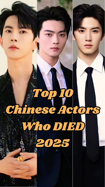 R.I.P Chinese Actors Who DIED YOUNG #shorts