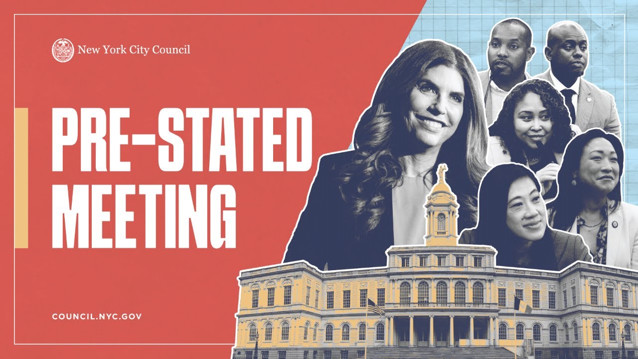 🔴 LIVE: @SpeakerMenin Joins Council Members to Discuss Today's Stated Meeting