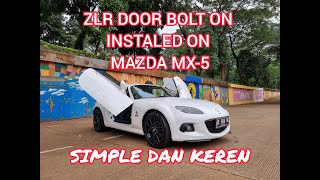 ZLR DOOR/BUTTERFLY BOLT ON MAZDA MX 5