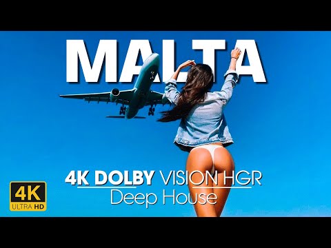 4K Malta Summer Mix 2025 🍓 Best Tropical Deep House & Chill Out Vibes | Imagine Deep