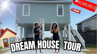 TRAVELING TO $1,000,000 BEACH HOUSE🏝️|HOUSE TOUR🏠