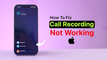 Problemen met gespreksopname op iPhone oplossen na iOS-update?