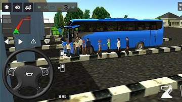 Indonesia Coach bus driving | Euro bus simulator 2025 Android gameplay #game 1