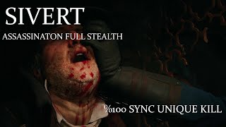 AC UNITY - Assassinate Sivert - Full Stealth %100 Sync - All Challenges - Unique Kill - Seq3Mem2