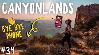 She DROPPED her phone down a canyon... // CANYONLANDS UTAH VLOG (#34)