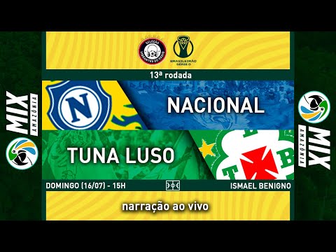 Brasileirão Série D: Assista ao vivo e de graça ao jogo Nacional-AM x Tuna  Luso