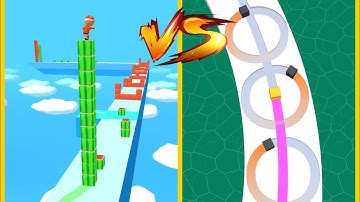 Cube Surfer Vs Line Color 3D : Gameplay Walkthrough - Level 1-9999 Unlock All Level (iOS, Android)