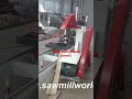 High quality Wood sliding table sawmill