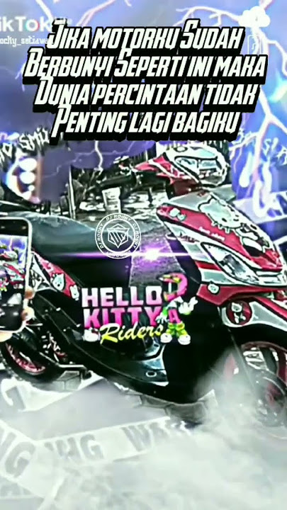 Kalok blom kayak gitu suaranya motorku masih bisa lh ngentid - ngentid😂