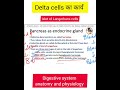 The Mysterious Delta Cells in Your Pancreas  |anatomy |