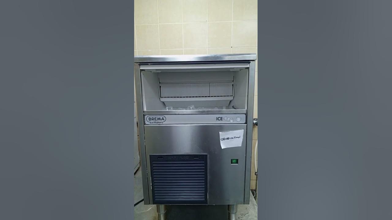 test the machine BREMA ICE MAKERS YouTube