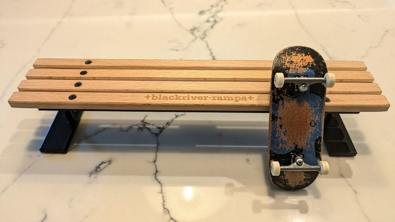 New FINGERBOARD Obstacle - Blackriver Street Bench