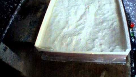 PARM system - Milling the relief model