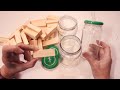 ♻ How to Reuse Empty Jars 😘 DIY Tray 🌼Easy Crafts 💕 Crafts and Recycling