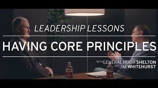 Leadership Lessons - Having Core Principles