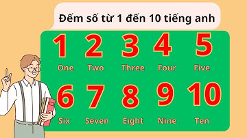 Bé Học Đếm Số Tiếng Anh Từ 1 Đến 10 - Học Tiếng Anh Vui Nhộn Cho Trẻ Em