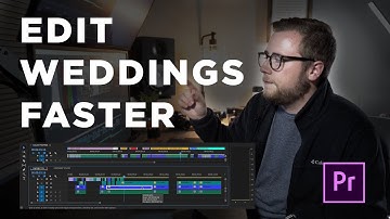 EDIT WEDDING VIDEOS FASTER! My Workflow for  Premiere Pro (Multicam, PluralEyes & more!)